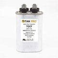 Packard TITAN PRO Run Capacitor 20 MFD 440/370 Volt Oval TOCF20